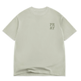 Pray Adult Tee Sage