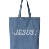 The Jesus Club Denim Tote