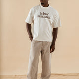 In Jesus' Name Amen Graphic Heavyweight Crop Tee
