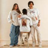 In Jesus' Name Amen Graphic Heavyweight Crop Tee